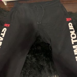 Justin Bieber sweatpants